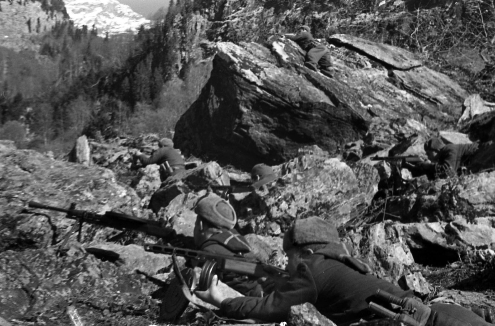 Великая отечественная война в горах