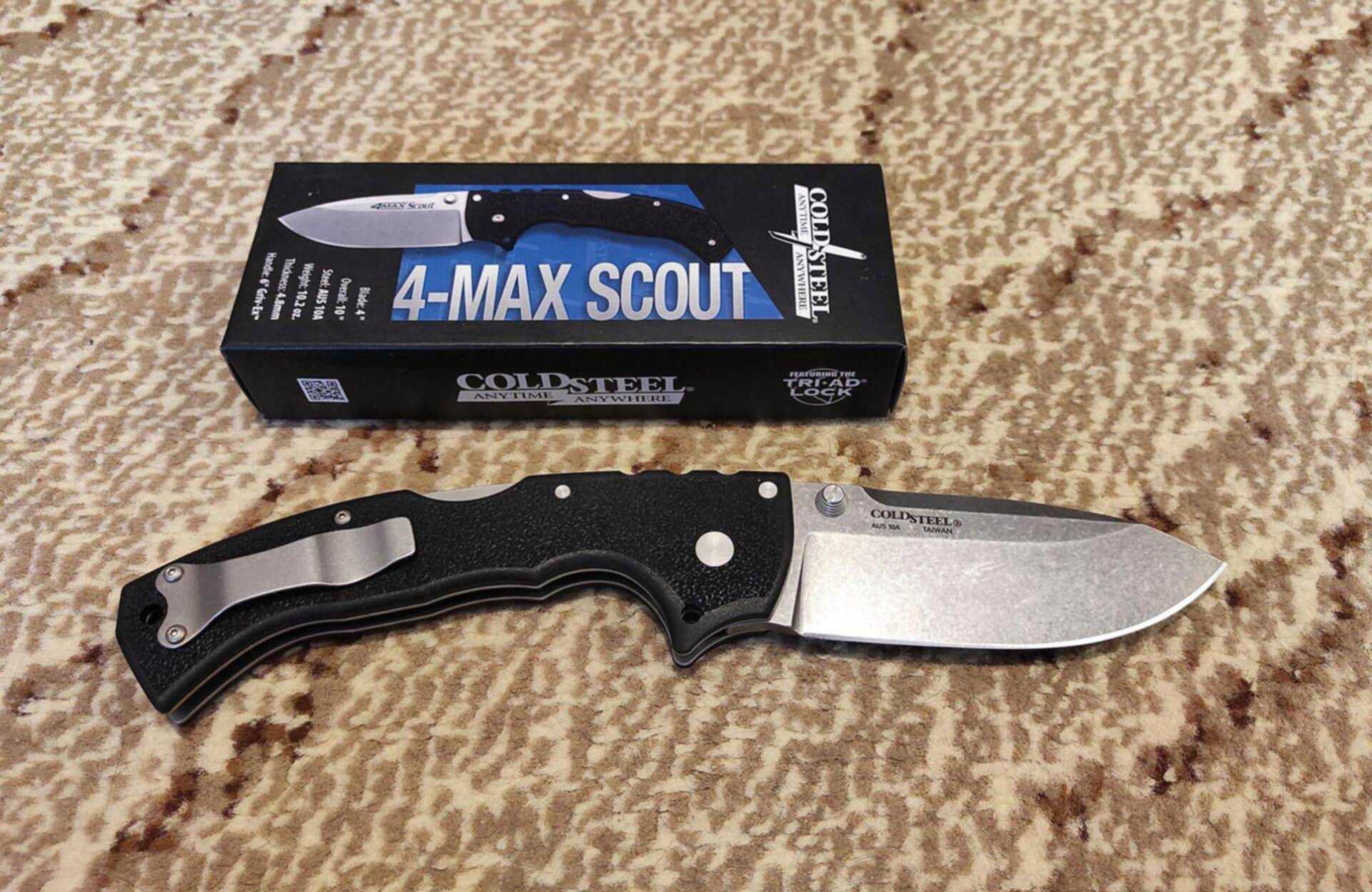 Cold steel 4. Нож 4max Scout. Cold Steel 4 Max Scout. Cold Steel 4max s35vn. Cold Steel Max Scout.
