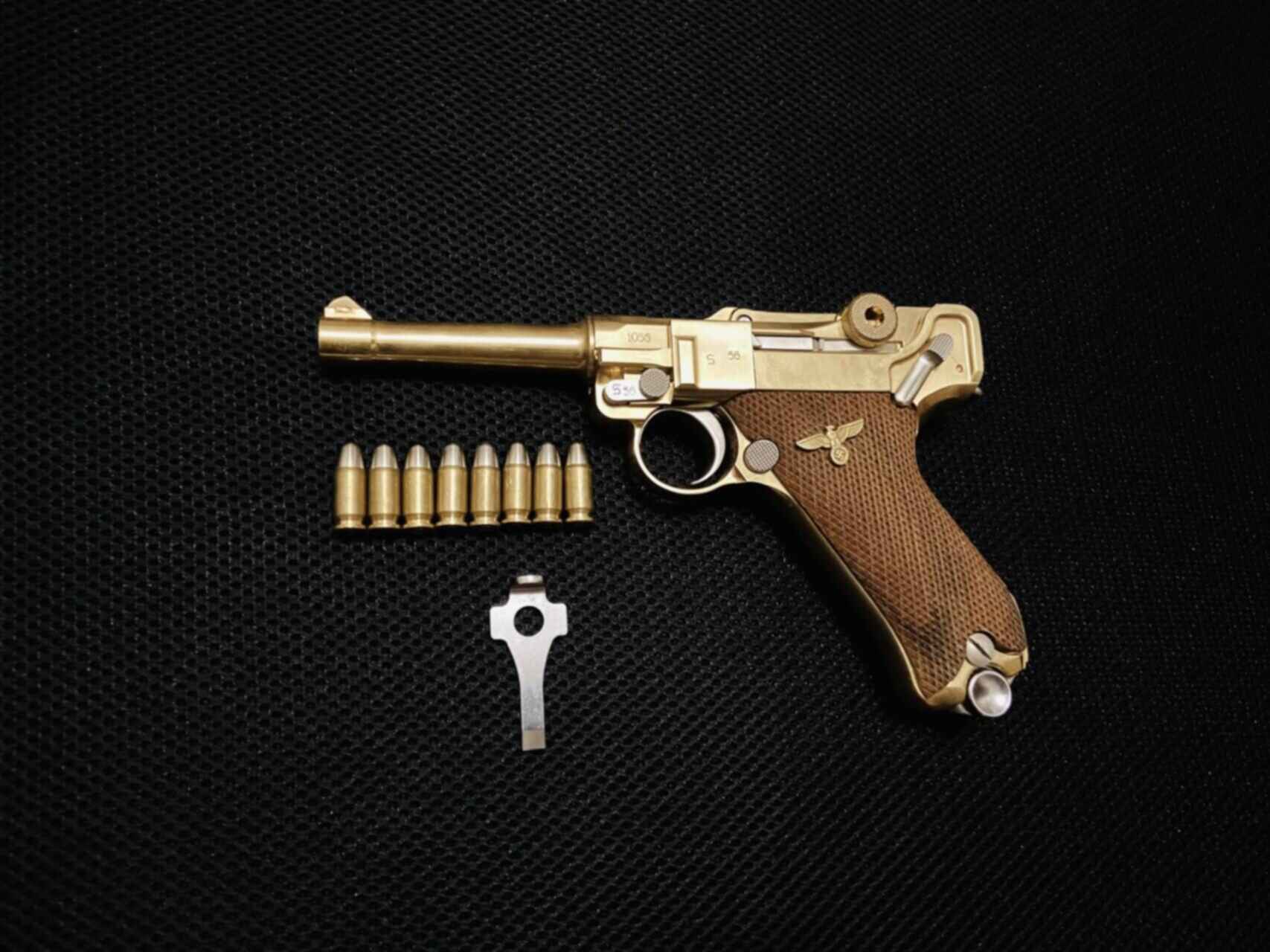 Luger p08 травматический