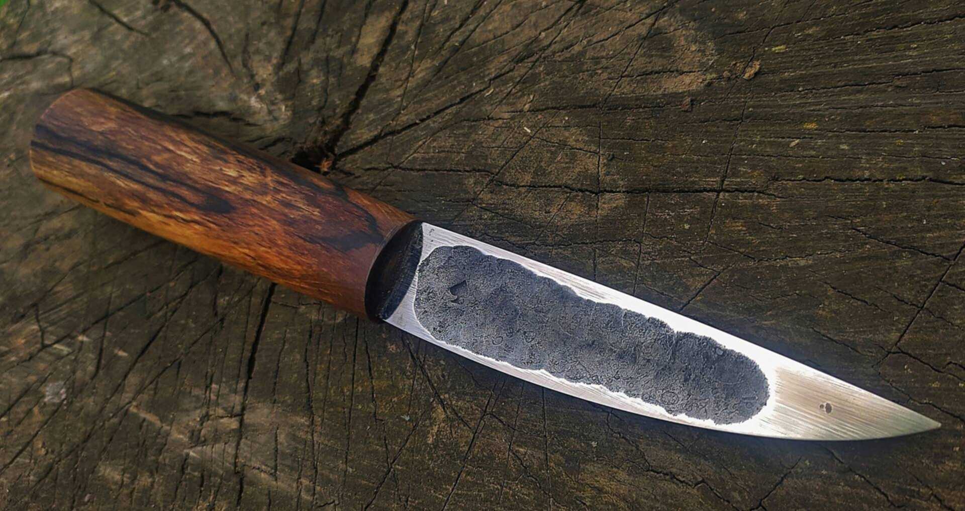 Якутский нож фото со всех сторон