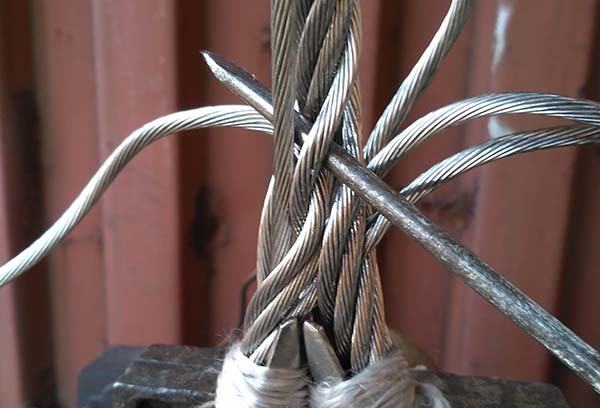 Фотографии КАК ПЛЕСТИ ТРОС