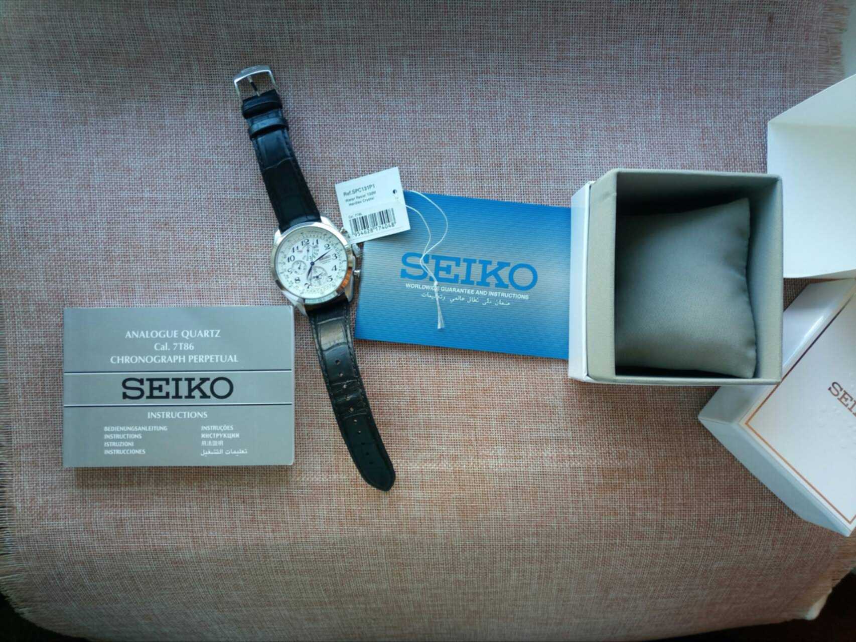 Доки часы. Часы Seiko spc133p1. Коробка от часов Seiko.