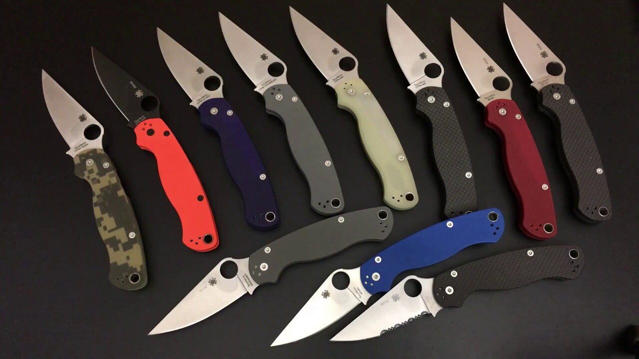 Para 2. Spyderco Paramilitary 2. Spyderco Paramilitary 2 natural g10. Spyderco Paramilitary 2 CPM-Cru Wear. Нож Spyderco c36gpcmo.