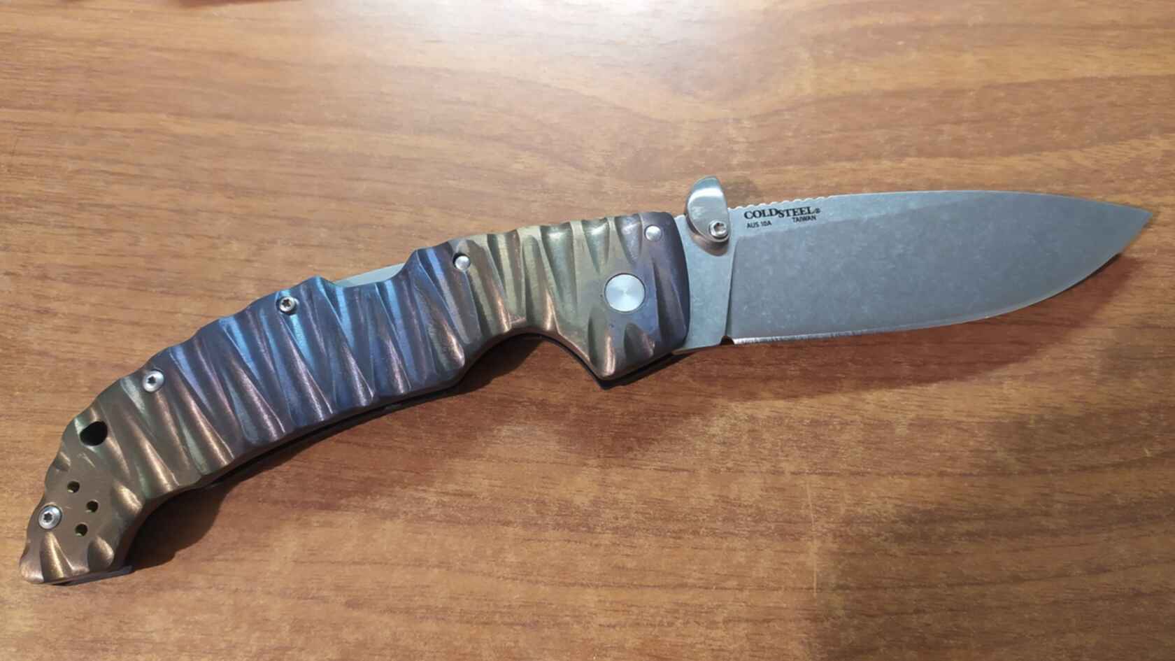 Rust stainless steel knife фото 95