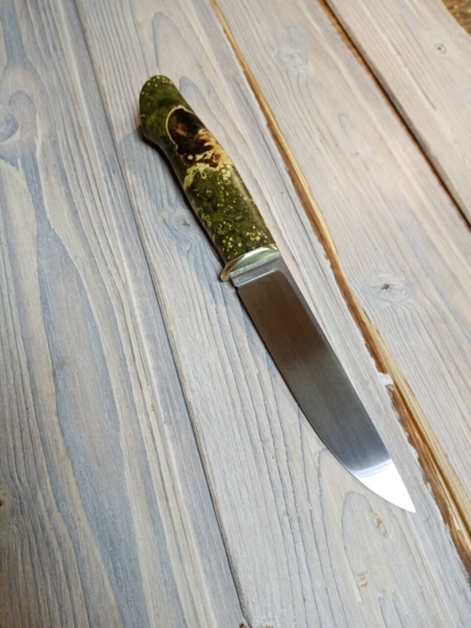Нож Лесник Капа клёна. 7 ножевых