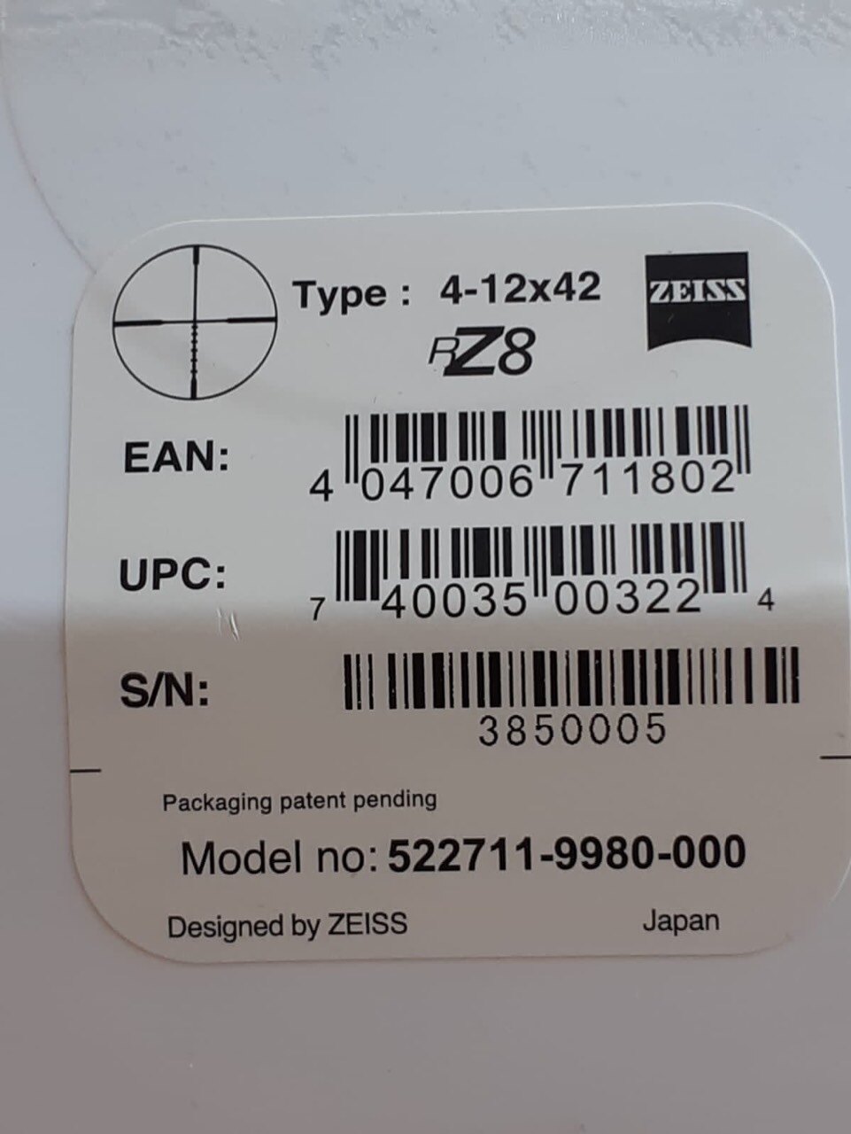 X 7 12 42