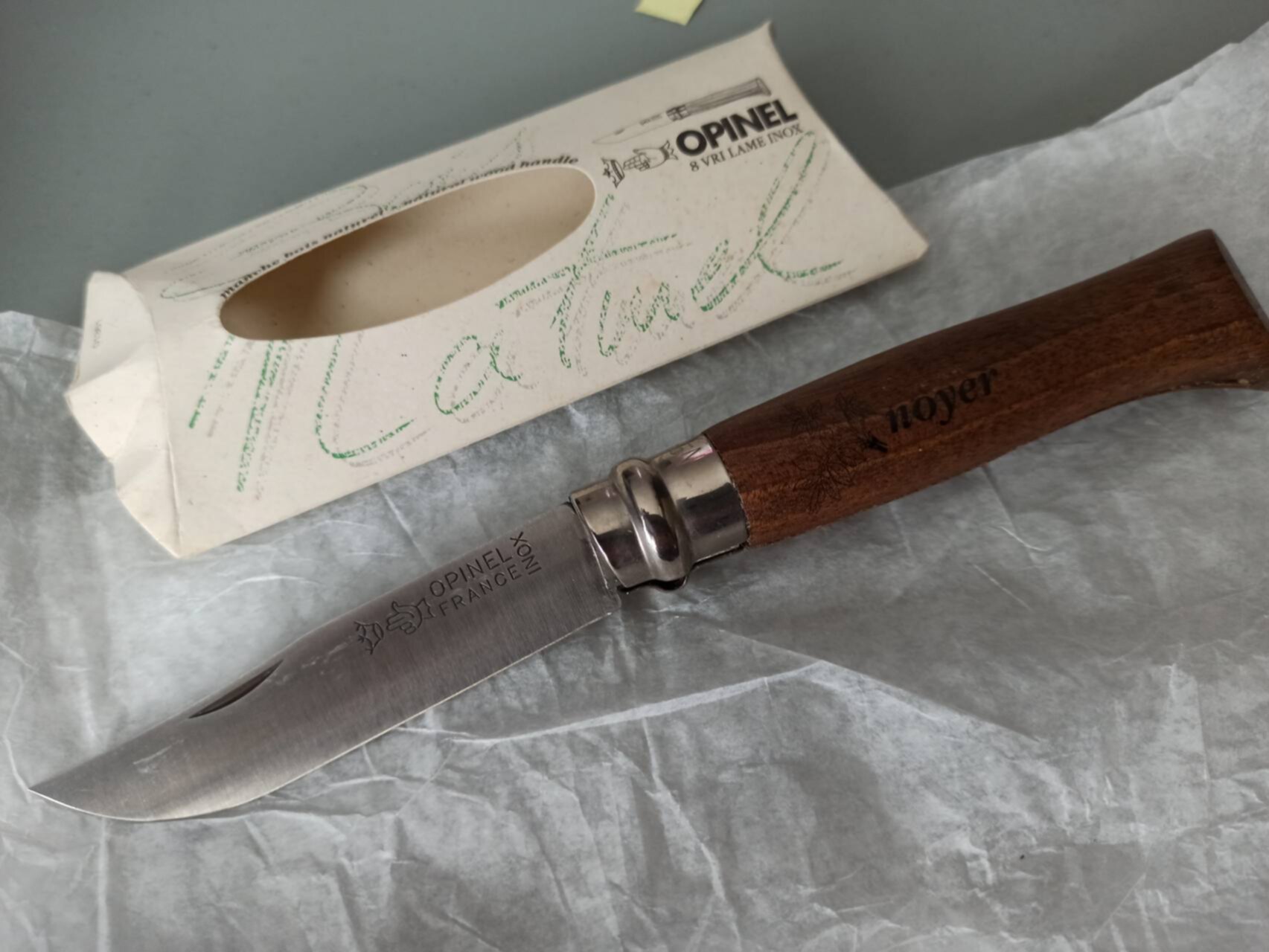 Нож Opinel №8 125 лет. Юбилейный. Нож Opinel no.8 125 лет Anniversary 1890-2015.