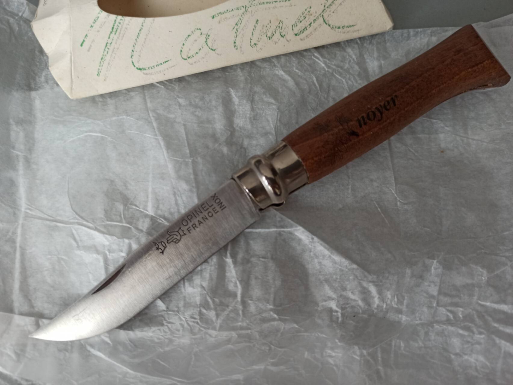 Нож Opinel no.8 125 лет Anniversary 1890-2015. 8 ножевых