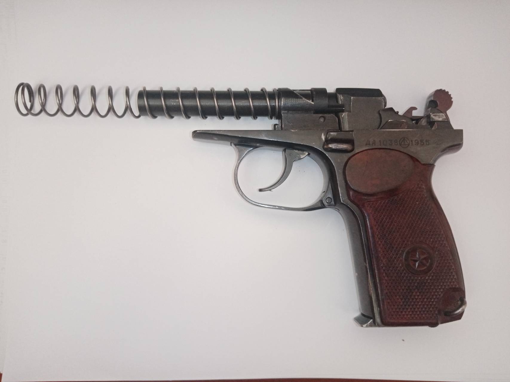 Макет массо габаритный пм. ПМ 1955. ПМ 1955 года