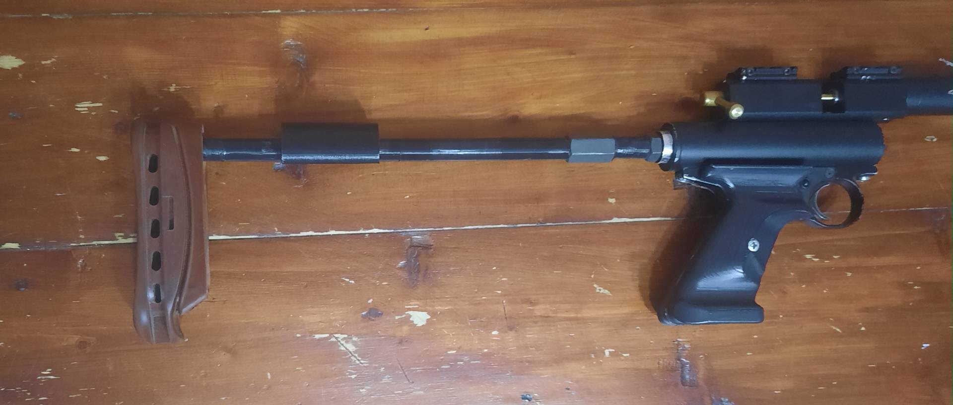 Crosman 1377 приклад чертеж