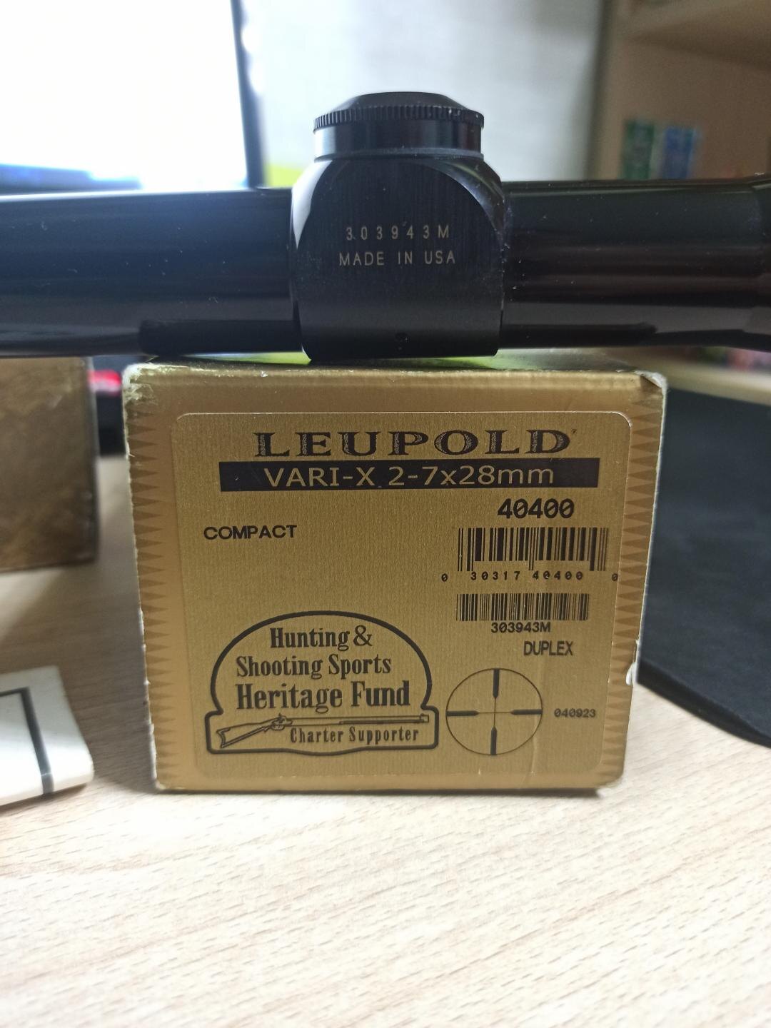 Leupold 2-7 vari-x ii