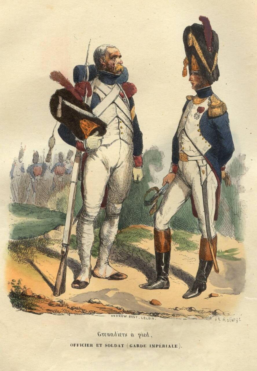 Гренадер старой гвардии Наполеона