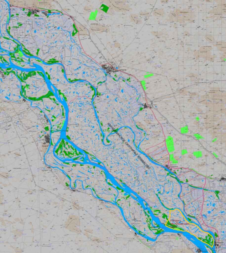 Подробная карта харабалинского района астраханской области