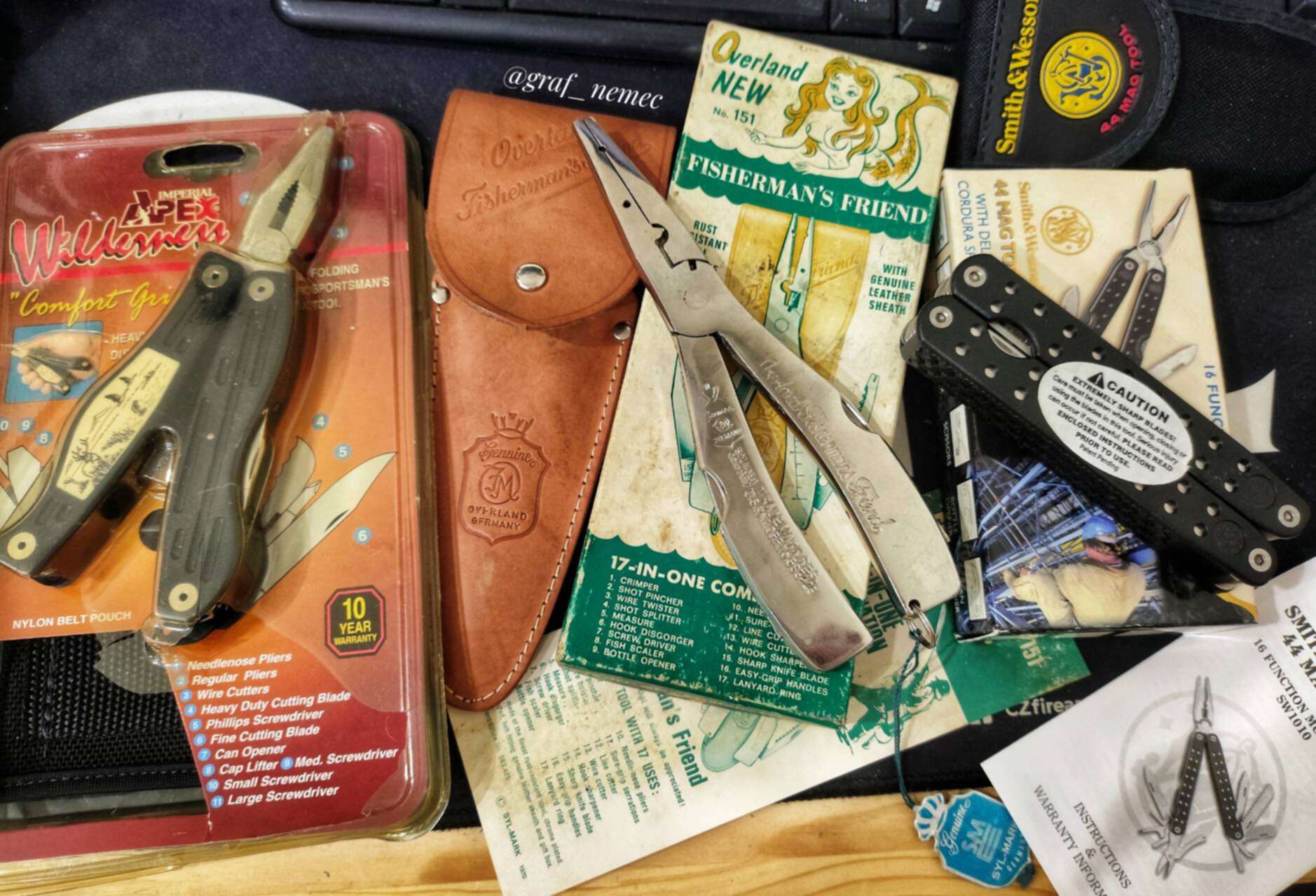 Нож 'Нижегородец' из дамасской стали