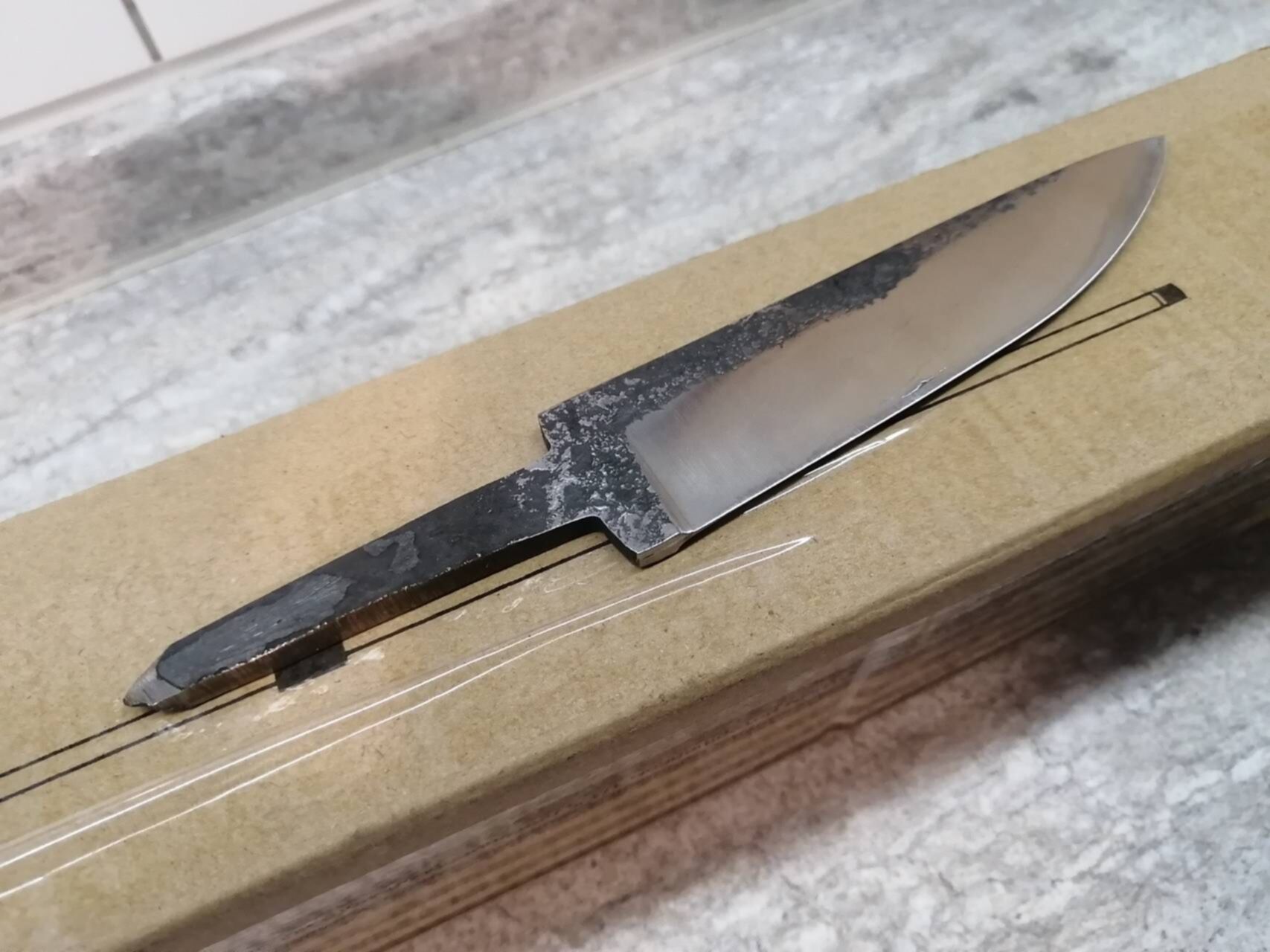 Мастер-класс по созданию кованого ножа из старого метчика